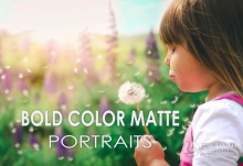 19种大胆的彩色哑光人像lr预设19 Bold Color Matte Portrait Presets