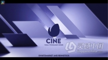 DR达芬奇模板-抽象3D动画背景简约大气标志动画 Cine Logo