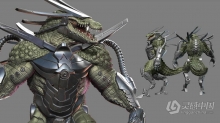 ZBrush机甲蜥蜴数字雕刻制作全流程视频教程