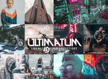 电影调色PS动作 Ultimatum Cinematic Photoshop Actions