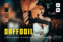 INS风格电影人像Lightroom预设 6 Daffodil Lightroom and Photoshop Presets