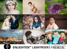 国际著名MCP Enlighten Lightroom presets 欧美风格色调Lr预设