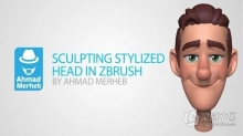 Zbrush角色头像雕刻与重新拓扑技术训练视频教程