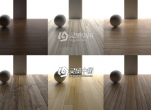 Thea Render渲染器木地板纹理材质合集包一 Thea Render Material Pack Vol.1