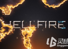 地狱火焰特效动画AE模板 Videohive Hellfire