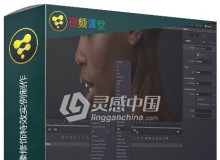 DaVinci Resolve Fusion肖像修饰特效实例制作视频教程