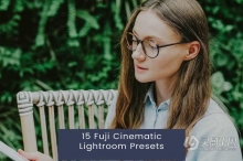 富士电影胶卷人像Lightroom预设 15 Fuji Cinematic Lightroom Presets