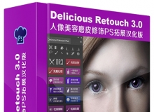 Delicious Retouch 3.0 美容磨皮修饰工具 增强版支持PS CC2017