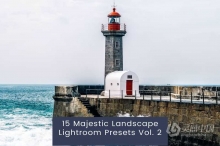 15个电影风光Lightroom预设 Majestic Landscape Lightroom Presets Vol. 2