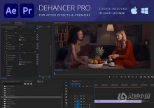 复古电影胶片灼烧光效噪点颗粒视觉特效AE/PR插件 Dehancer Pro 2.1.0 CE 支持Win系统