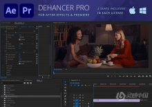 复古电影胶片灼烧光效噪点颗粒视觉特效AE/PR插件 Dehancer Pro 2.1.0 CE 支持Win系统