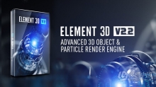 苹果M1版 E3D三维模型AE插件 Element 3D v2.2.3.2190 Mac