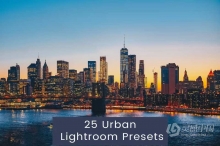 25个旅拍城市风光后期调色Lightroom预设 25 Urban Lightroom Presets