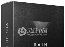 25组制作下雨场景雨水效果4K视频素材Lens Distortions - Rain 4K