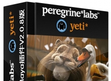 Yeti皮毛羽毛Maya插件V2.0.8版Peregrine Labs Yeti 2.0.8 For Maya 2015-2016 WIN