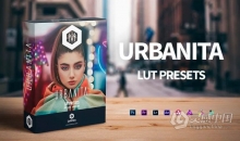 10个创意效果适用于肖像人像风景图像多用途颜色分级LUT预设 Urbanita – Creative LUT presets