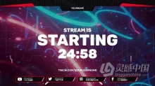 AE模板-视频游戏直播元素包装AE模板下载 Red Stream Gaming Pack