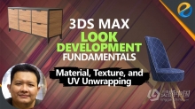 3dsMax中材质纹理与UV贴图技术训练视频教程