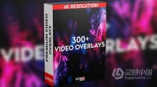 300组超华丽背景氛围叠加预设4K高清视频素材合集 300+ 4K VIDEO OVERLAYS