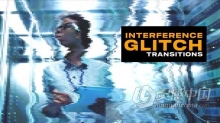 16种干扰毛刺故障过渡视频转场特效PR模板下载 Interference Glitch Transitions