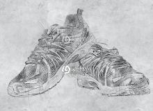 速写素描PS动作 Sketch Photoshop Action