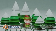 Blender可爱微笑3D小精灵建模实例制作视频教程 Creating A Cute 3D Little Elf Using Blender