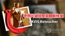 老照片破损智能翻新修复滤镜插件 AKVIS Retoucher V9.5.1286中文版