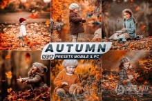 HDR秋季儿童梦幻童话故事Lightroom预设 HDR Autumn Presets