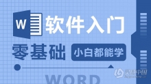 Word 软件入门课程 Word零基础自学中文教程 小白也能学会