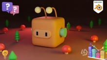 Blender 3D Logo标志实例制作视频教程