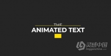 36组文字标题字幕动画预设FCPX插件 Animated Text Bundle