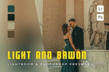 情绪电影人像Lightroom预设 Light and Brown Lightroom Presets