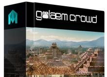Golaem Crowd人群模拟渲染Maya插件V4.3.2版 Golaem Crowd v4.3.2 Maya Win Linux