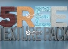 5个OC材质球 Octane Texture Pack 3 Sampler