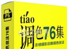 Photoshop影楼摄影后期调色技法76集中文视频教程含素材