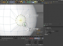 圆孔打孔挖洞工具中文汉化版C4D插件PolyCircle v1.6 For Cinema 4D开洞神器插件