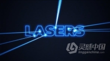 复古激光标题PR模板 Retro Laser Titles