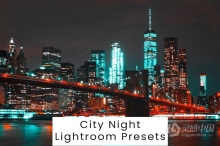 城市夜景风格Lightroom预设 City Night Lightroom Presets