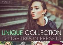 Lightroom人像预设15个 Unique Lightroom Presets Vol.1