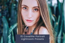 时尚复古电影人像Lightroom预设 Covellite Portrait Lightroom Presets