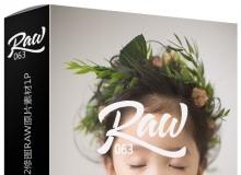 RAW063-画画的可爱的宝宝人像写真摄影佳能CR2修图RAW原片素材1P