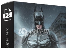 超级英雄PS创意后期合成视频教程Kelvin Designs - Creative Composites: Super Hero