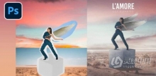 PS2021科幻效果照片素材合成修饰视频教程 Photoshop Compositing In Adobe Photoshop CC 2021