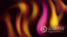 视频素材 4K抽象舒缓模糊背景流动曲线蔓延霓虹液体渐变线条动画视频素材下载