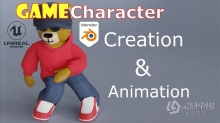 Blender与Unreal Engine角色游戏动画制作视频教程