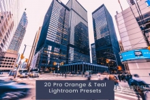 20橙青色电影人像Lightroom预设 Orange & Teal Lightroom Presets