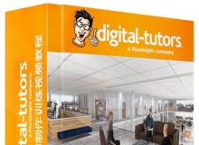 C4D室内效果图制作训练视频教程 Digital-Tutors Creating Large Scale Interior Re...