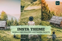 INS魔幻电影风光调色Lightroom预设 Insta Theme Lightroom Presets