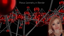 Blender神经丛状几何体创意制作视频教程 中文字幕