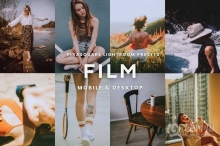 INS网红风格胶片人像Lightroom预设 Film Lightroom Presets